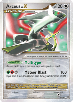 Arceus LV. X #95 — Pokemon Arceus