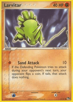 Larvitar #11 — Pokemon POP Series 1
