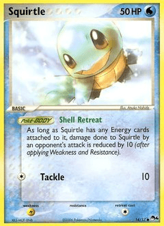 Squirtle #14 — Pokemon POP Series 4