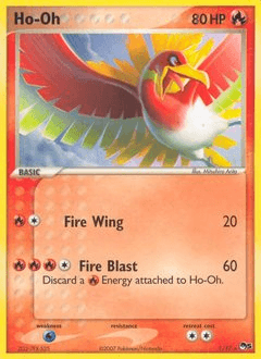 Ho-Oh #1 — Pokemon POP Series 5