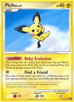 Pichu #11 — Pokemon POP Series 9
