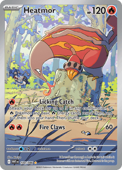 Heatmor #104 — Pokemon White Flare