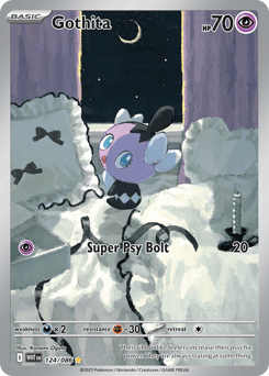 Gothita #124 — Pokemon White Flare