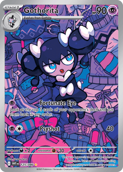 Gothorita #125 — Pokemon White Flare