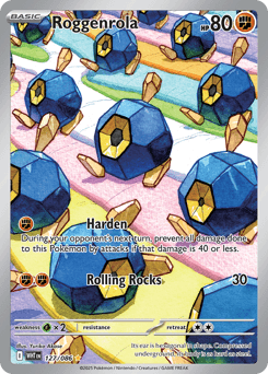 Roggenrola #127 — Pokemon White Flare