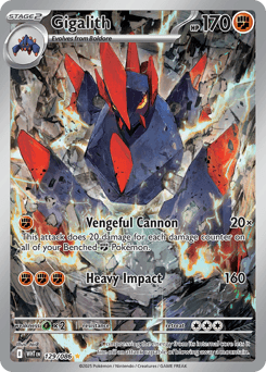 Gigalith #129 — Pokemon White Flare