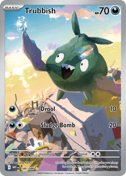 Trubbish #140 — Pokemon White Flare