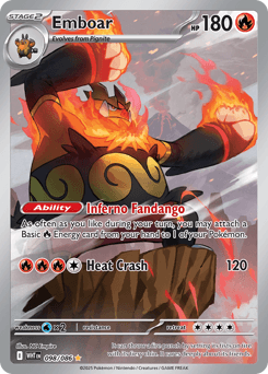 Emboar #98 — Pokemon White Flare