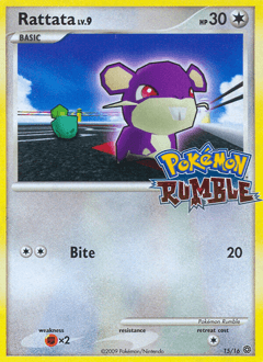 Rattata #15 — Pokemon Rumble