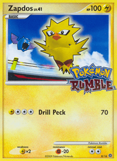 Zapdos #8 — Pokemon Rumble