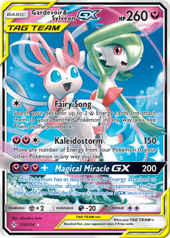 Gardevoir & Sylveon GX #130 — Pokemon Unbroken Bonds