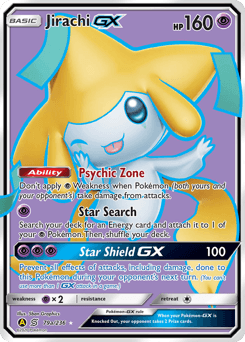 Jirachi GX #79a — Pokemon Unified Minds