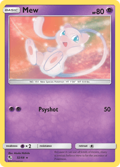 Mew [Reverse Holo] #32