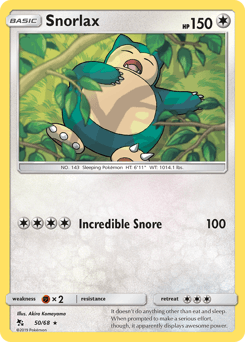 Snorlax [Reverse Holo] #50