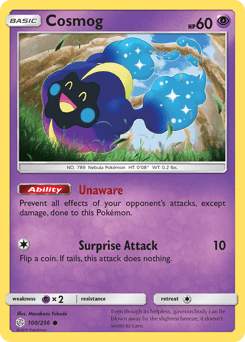 Cosmog #100 — Pokemon Cosmic Eclipse