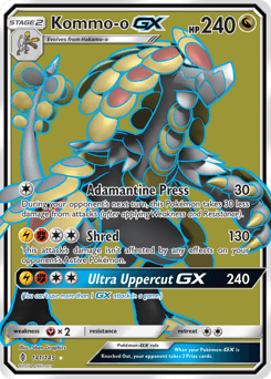 Kommo-o GX #141 — Pokemon Guardians Rising