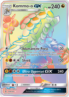 Kommo-o GX #159 — Pokemon Guardians Rising