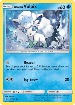 Alolan Vulpix [Toys 'R Us] #21