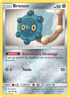 Bronzor #100 — Pokemon Team Up