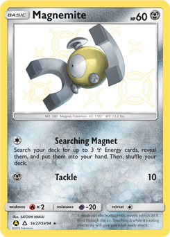 Magnemite #SV27 — Pokemon Hidden Fates