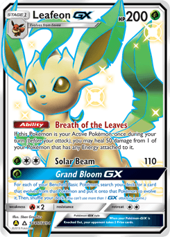 Leafeon GX #SV46 — Pokemon Hidden Fates