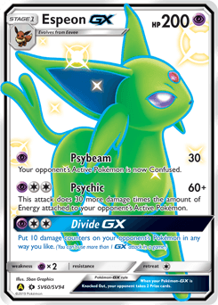 Espeon GX #SV60 — Pokemon Hidden Fates