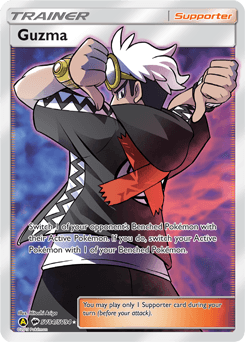 Guzma #SV84 — Pokemon Hidden Fates