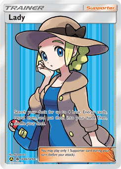 Lady #SV86 — Pokemon Hidden Fates