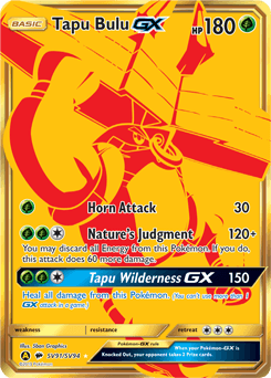 Tapu Bulu #SV91 — Pokemon Hidden Fates