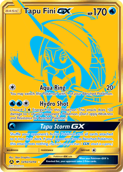 Tapu Fini #SV92 — Pokemon Hidden Fates