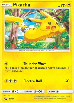 Pikachu #SM04 — Pokemon Promo