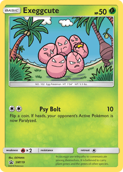 Exeggcute #SM119 — Pokemon Promo