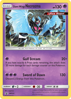 Dawn Wings Necrozma #SM123 — Pokemon Promo