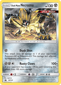Dusk Mane Necrozma #SM124 — Pokemon Promo