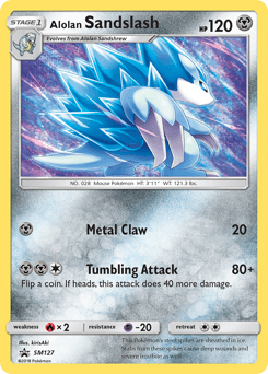 Alolan Sandslash #SM127 — Pokemon Promo
