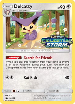 Delcatty #SM132 — Pokemon Promo