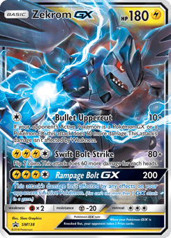 Zekrom GX #SM138 — Pokemon Promo
