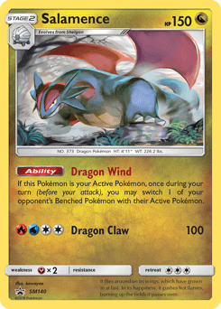 Salamence #SM140 — Pokemon Promo