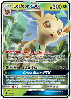 Leafeon GX #SM146 — Pokemon Promo