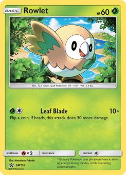 Rowlet #SM153 — Pokemon Promo