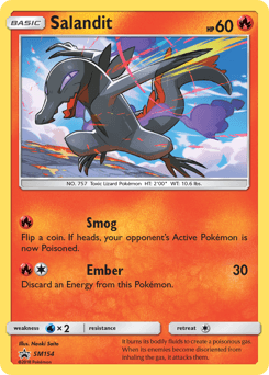 Salandit #SM154 — Pokemon Promo