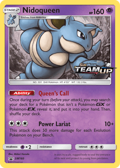 Nidoqueen #SM160 — Pokemon Promo