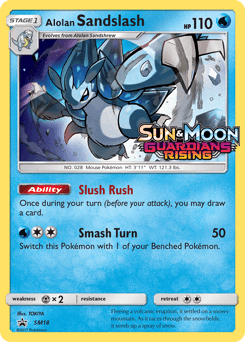 Alolan Sandslash #SM18 — Pokemon Promo