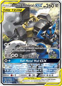 Lucario & Melmetal GX #SM192 — Pokemon Promo