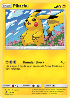 Pikachu #SM206 — Pokemon Promo