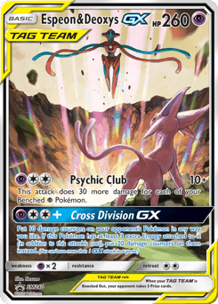 Espeon & Deoxys GX #SM240 — Pokemon Promo
