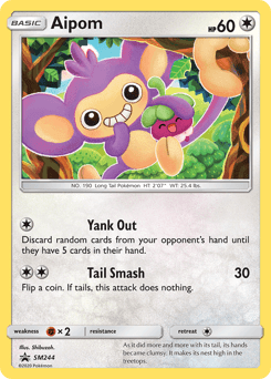 Aipom #SM244 — Pokemon Promo