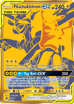 Pikachu & Zekrom GX #SM248 — Pokemon Promo