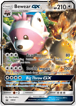 Bewear GX #SM34 — Pokemon Promo
