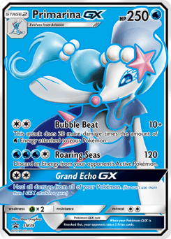 Primarina GX #SM39 — Pokemon Promo